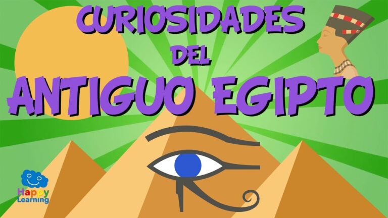 Aprende sobre Curiosidades del antiguo egipto para ninos y otros temas interesantes